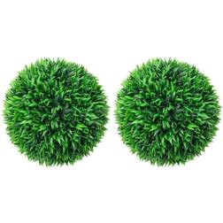 vidaXL Party Decorations Artificial Boxwood Balls 47cm 2pcs