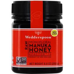 Wedderspoon Raw Manuka Honey KFactor 16 8.8 oz