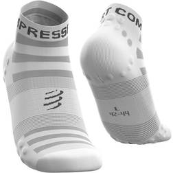 Compressport Pro Racing Socks V3.0 Ultralight Run Low Unisex - White