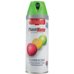 Plasti-Kote Fluorescent Spray Paint Green 400ml