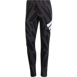 Adidas Future Icons Feel Fierce Graphic Leggings Women - Multicolor/Carbon/Black