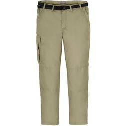 Craghoppers Expert Kiwi Tailored Cargo Trousers - Pebble Brown