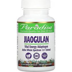 Paradise Herbs Jiaogulan 60 Vegetarian Capsules