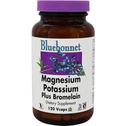 Bluebonnet Nutrition Magnesium Potassium Plus Bromelain 120 Vegetable Capsules