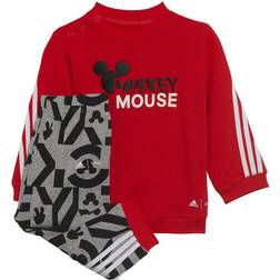 Adidas X Disney Mickey Mouse Joggers - Vivid Red/White (HA6598)