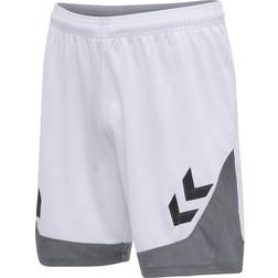 Hummel Lead Poly Shorts Kids - White