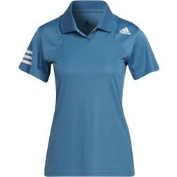 Adidas Club Tennis Polo Shirt Women - Altered Blue/Almost Pink