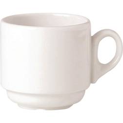 Steelite Simplicity Atlanta Stacking Cup & Mug 21.2cl 36pcs