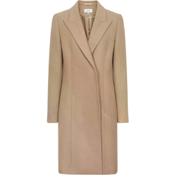 Reiss Marlow Wool-Blend Coat - Camel