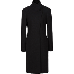 Reiss Marcie Wool Blend Coat - Black