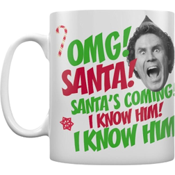 Elf Omg Santa Mug 32.5cl