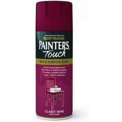 Rust-Oleum Painter\'s touch Claret wine Satin Multi-surface Decorative spray paint 400ml