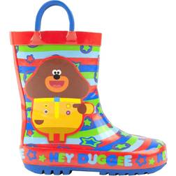 Hey Duggee Boys Wellington Boots - Red/Green/Blue