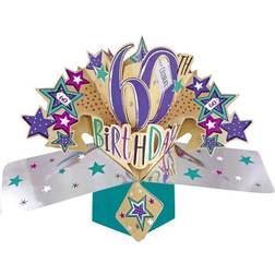 ‘60th Birthday’ Pop Up Card
