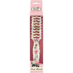 The Vintage Cosmetic Company Floral Vent Hair Brush