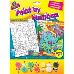 The Works Junior Paint By Numbers: Assorted