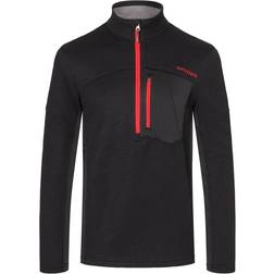 Spyder Bandit Half Zip Jacket Men - Black/Red