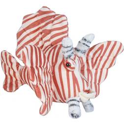 Wild Republic 21538 Lionfish, Soft, Plush Toy, Gifts for Kids, 20 cm, red-White