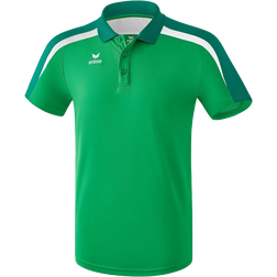 Erima Liga 2.0 Polo Shirt Men - Emerald/Evergreen/White