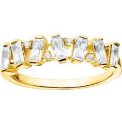 Thomas Sabo White Stones Ring - Gold/Transparent