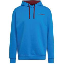 adidas Terrex Logo Graphic Hoodie - Shock Blue