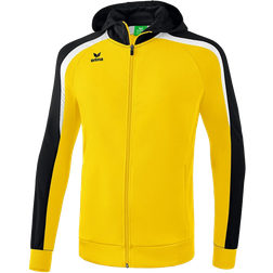 Erima Liga 2.0 Training Jacket with Hood Kids - Yellow/Black/White