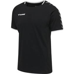 Hummel Authentic Training T-shirt Men - Black/White