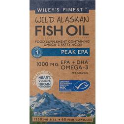 Wiley's Finest Peak EPA Fish Oil 1000mg 30 Capsules 30 pcs