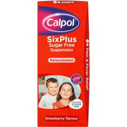 Calpol Six Plus Sugar Free Suspension