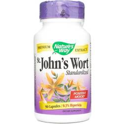 Natures Way St. John's Wort Standardized, 90 Capsules