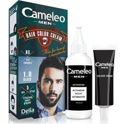 Delia Cosmetics Cameleo Men Hair Color Shade 1.0 Black 30ml