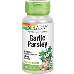 Solaray Garlic Parsley 530mg 100 pcs