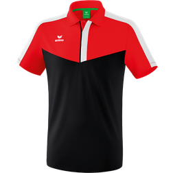 Erima Squad Polo Shirt Men - Red/Black/White