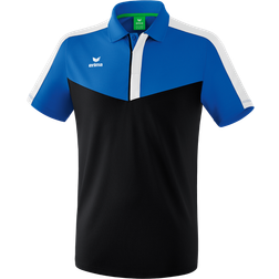 Erima Squad Polo Shirt Men - New Royal/Black/White