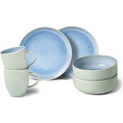 Villeroy & Boch Crafted Blueberry Dinner Set 6pcs