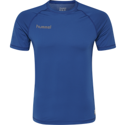 Hummel First Performance Short Sleeves Jersey Kids - True Blue