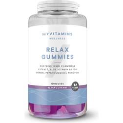 Myvitamins Relax Gummies 60Softgels Blackcurrant