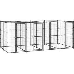 vidaXL Outdoor Dog Kennel