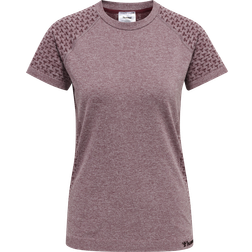 Hummel CI Seamless T-shirt W - Nocturne Melange