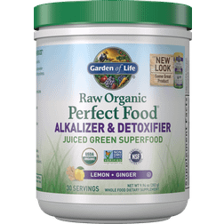 Garden of Life Raw Organic Perfect Food Alkalizer and Detoxifier Lemon-Ginger 282g