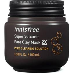 Innisfree Super Volcanic Pore Clay Beauty Mask 2X 3.38 fl oz (100 ml)