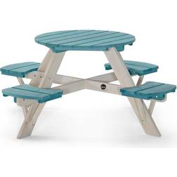 Plum Circular Picnic Table