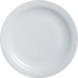 Arcoroc Opal Hoteliere Narrow Rim Dessert Plate 23.6cm 6pcs