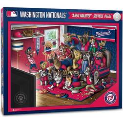 YouTheFan Washington Nationals Purebred Fans a Real Nailbiter 500 Pieces