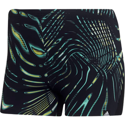 adidas Graphic Souleaf Swim Boxers - Black