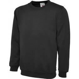 Uneek Olympic Sweatshirt Unisex - Black