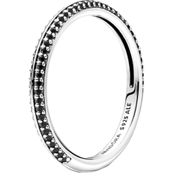 Pandora Me Pavé Ring - Silver/Black