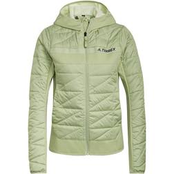 Adidas Women's Terrex Multi Primegreen Hybrid Insulated Jacket - Magic Lime