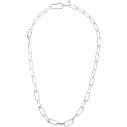 Monica Vinader Alta Capture Charm Necklace - Silver