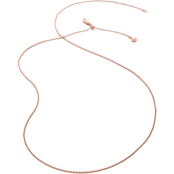 Monica Vinader Fine Chain Necklace - Rose Gold